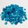 Sequins 4mm Laser Cup Aqua 250g