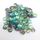 Sequins 6mm Laser Cup Green AB 250g