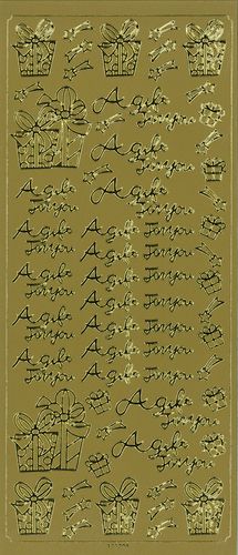 Stickers Presents Gold