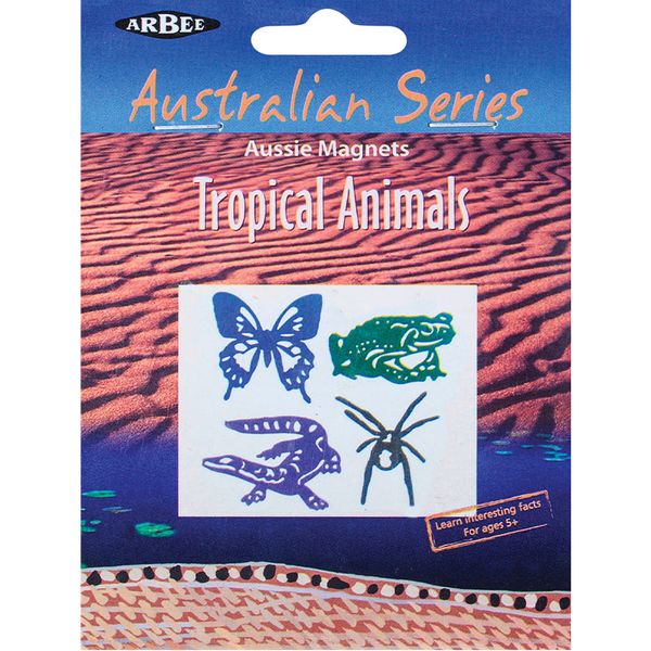 Aus Series Magnet Tropical Animals Kit-5