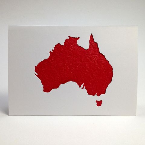 Aus Series Card Cut-Out Australia Pkt 1