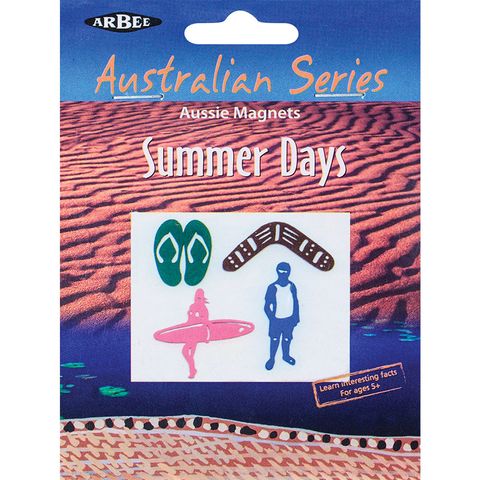 Aus Series Magnets Summer Days Kit-8