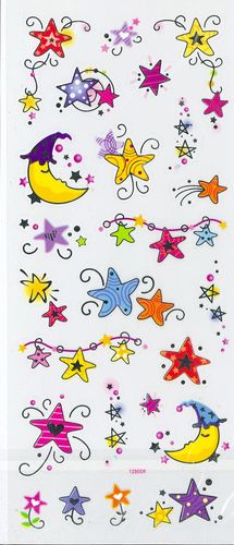 Stickers Transparent Stars