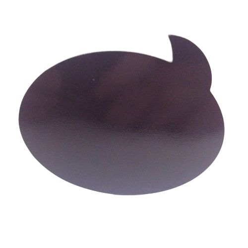 Magnet Adhesive Oval 80x60mm Pkt 1