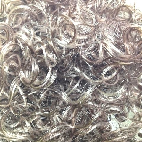 Hair Curly Light Brown 25g