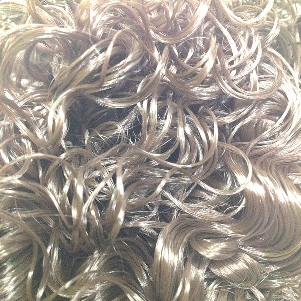 Hair Curly Autumn Brown 25g
