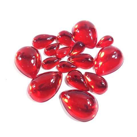 Jewels Drop Ruby Pkt 15