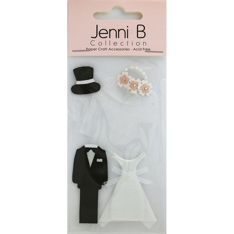Jenni B Bride-Groom 4Pcs