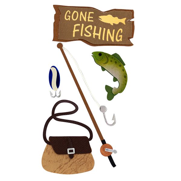 Jenni B Gone Fishing 6Pcs