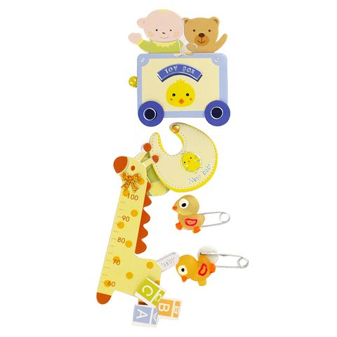 Jenni B Baby With Giraffe 6Pcs