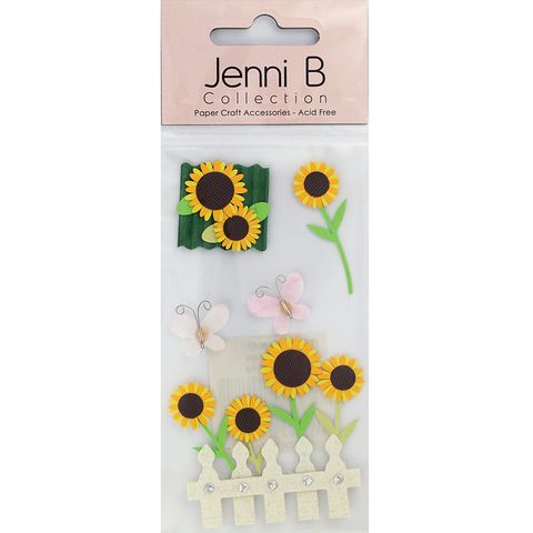 Jenni B Sun Flowers 5Pcs