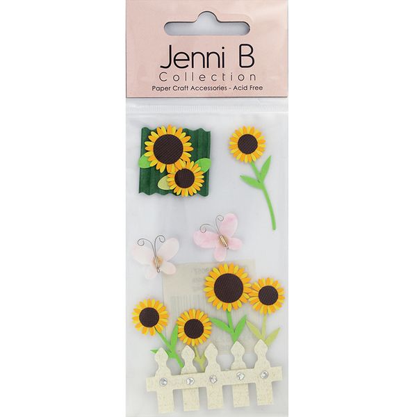 Jenni B Sun Flowers 5Pcs