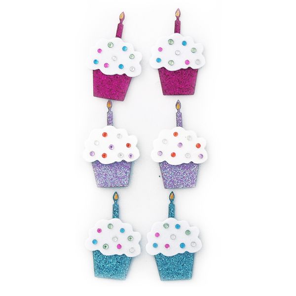 Jenni B Glitter Cupcakes 6Pcs