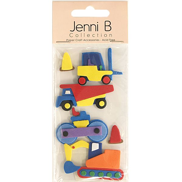 Jenni B Trucks Assorted 6Pcs