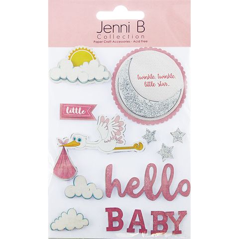 Jenni B Baby Girl Pink 14Pcs