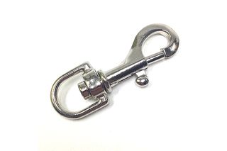 Snap Clips Large 50mm Nickel Pkt 1