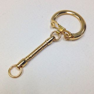 Key Chain Gold 21mm Pkt 4
