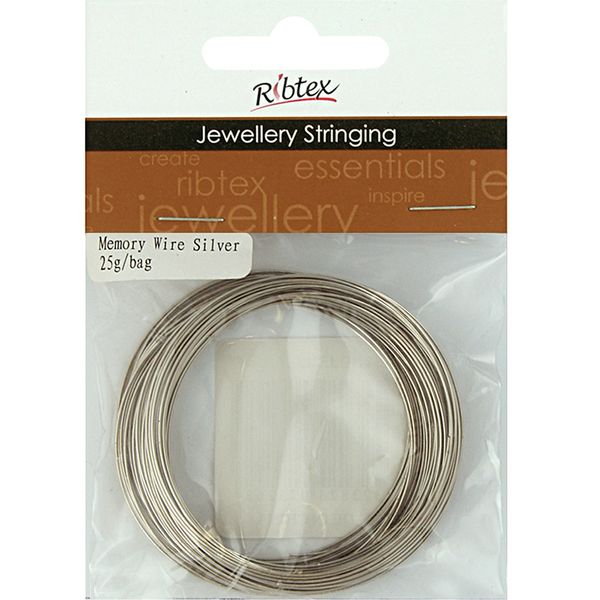 Memory Wire Bracelet Size Silver 25G
