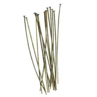 Head Pins 60mm Boho Gold 15Pcs