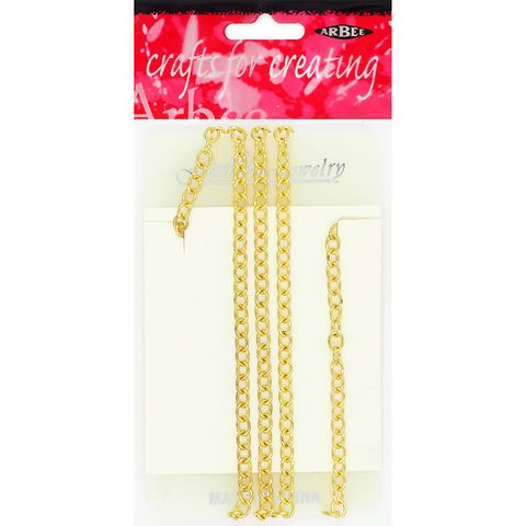 Chain HS Heavy Gold 1m Pkt1