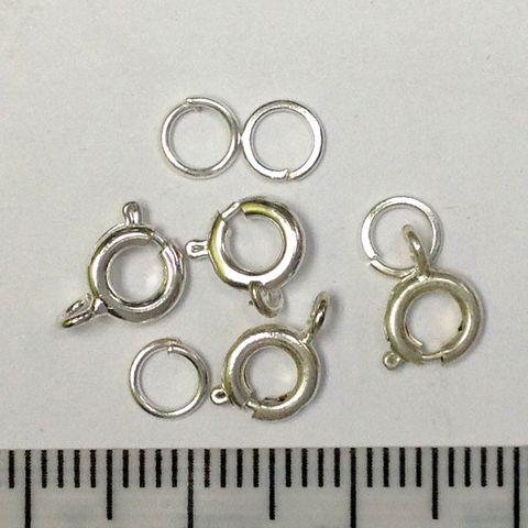 Ring Combination 55mm Silver 4 Sets