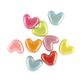 Bead 12Mm Ab Heart Asst 20G