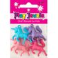 Charms Plastic Unicorn Pastel 4Pcs