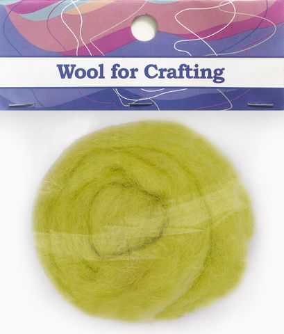 Combed Wool Apple 10g