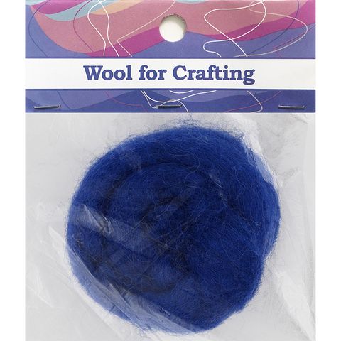 Combed Wool Blue 10g