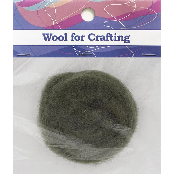 Combed Wool Emerald 10g