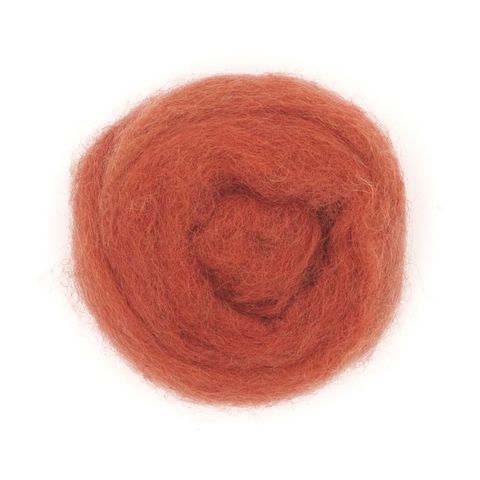 Combed Wool Terracotta 10g