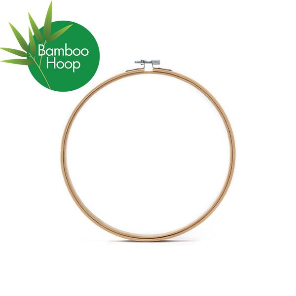 Embroidery Hoop Bamboo Round 75mm 3inch Arbee Craft