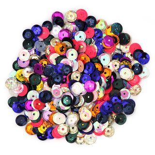 Sequins Cup 8mm Mixed 250g