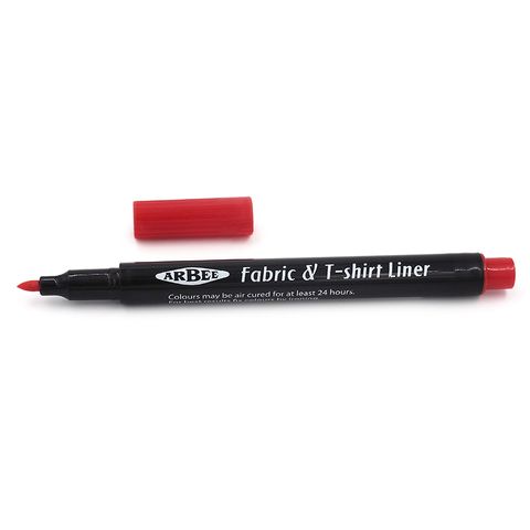 Fabric & T-Shirt Liner Red 1Pc