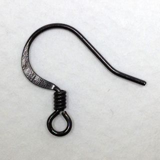 Shepherd Hook Black Nickel 12mm Pkt 200