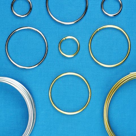 Large hot sale metal rings