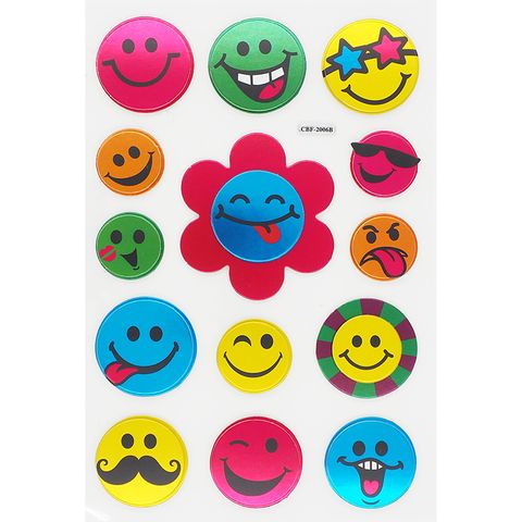 Stickers Metallic Cheeky Smiles