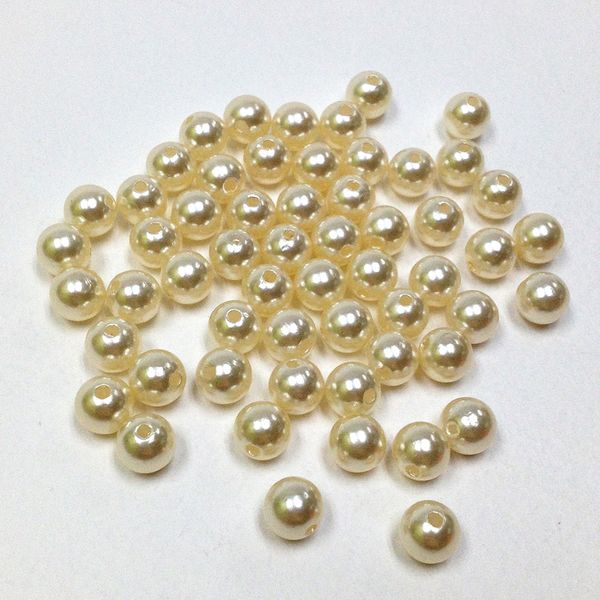 Pearl Beads 8mm Cream 25g
