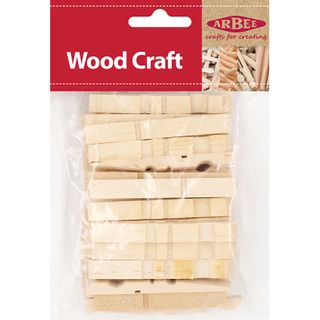 Half Pegs 72x10mm Natural Pkt 50