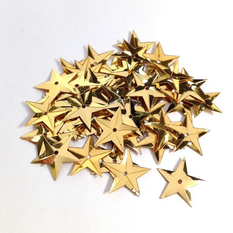 Scatters 14mm Stars Gold 500g