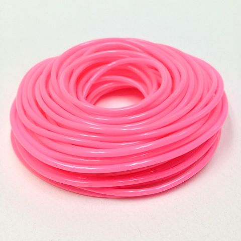 Plastic Tubing 1.6x1.8mm Pink 100m