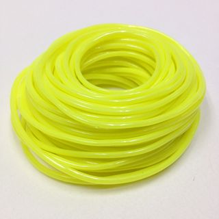 Plastic Tubing 1.6x1.8mm Neon Yel 100m