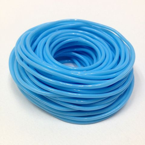 Plastic Tubing 1.6x1.8mm Sky Blue 100m