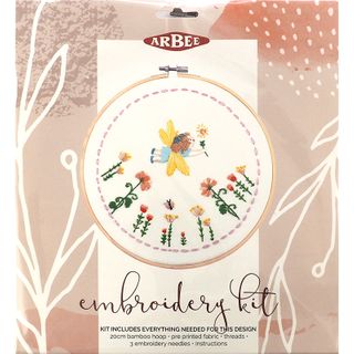 Embroidery Kit Flower Fairy