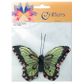 Butterfly Feather 12cm Lime