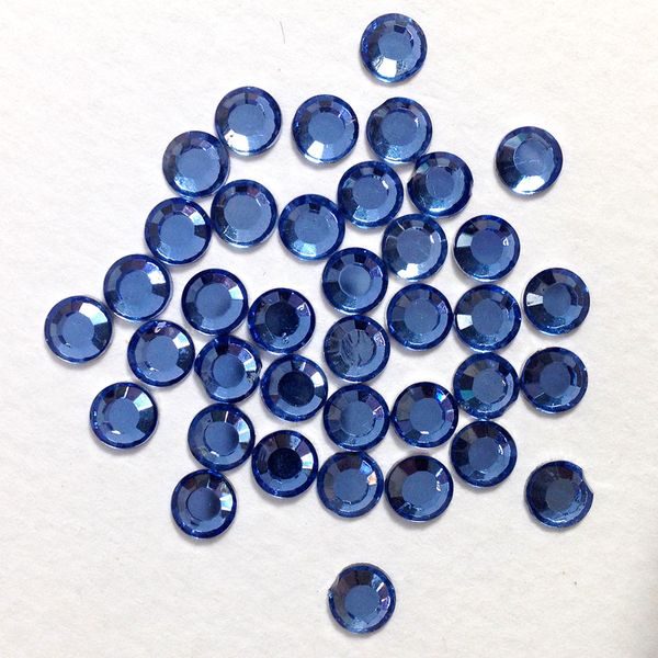 Glass Stones 5mm Sapphire 25G