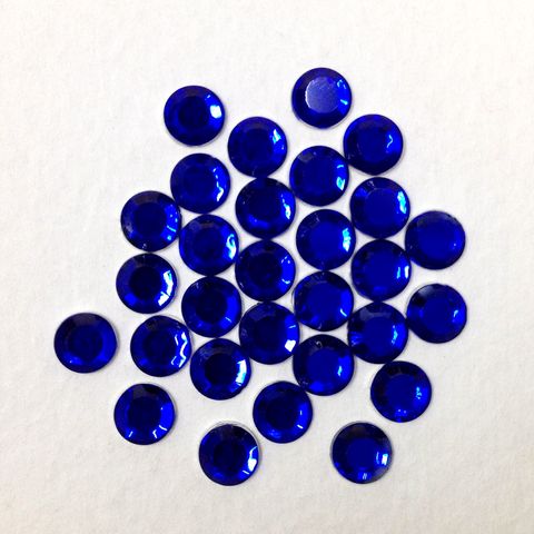 Glass Stones 5mm Royal Blue 25G