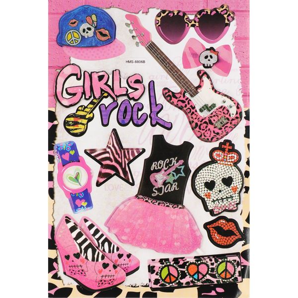 Sticker Girls Rock Multi