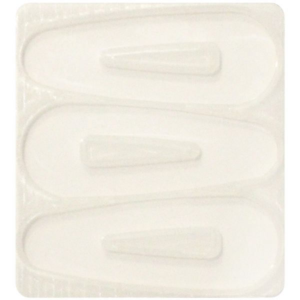 RESIN SILICON MOULD HAIRCLIP ROUNDED