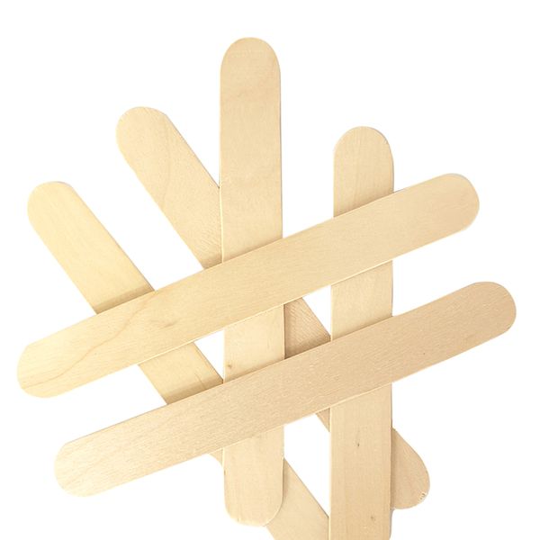 CRAFT JUMBO ICY POLE STICKS NAT 30PCS Arbee Craft
